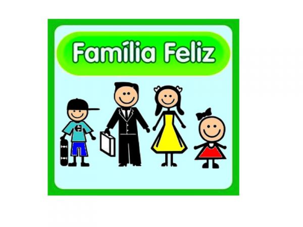 Camiseta em Elanca com a família